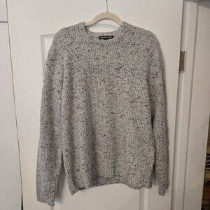Michael Kors Speckled Gray Crewneck Sweater